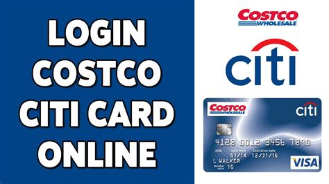 citibank login costco